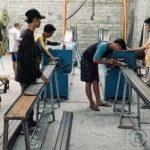 Produksi Daun Roll Harmonika
